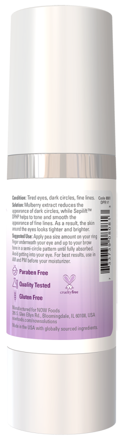 나우 Now, 2 in 1 커렉팅 아이 크림, 1 fl oz (30 ml)