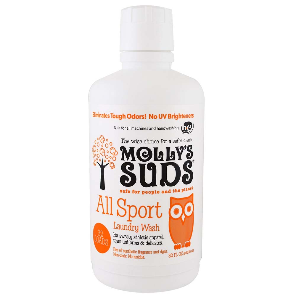 Molly's Suds, 올 스포츠 세탁 세제, 32 oz (964.35 ml)