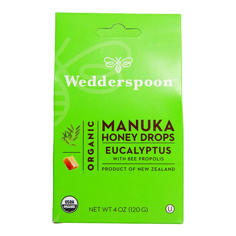 Wedderspoon Organic, 마누카 허니 Lozenges with 비 프로폴리스, 4 oz (120 g)